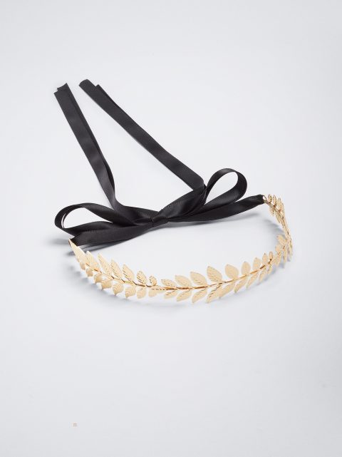 Aliceband Parfois Leaf Damske Zlate | SK-XB2081739