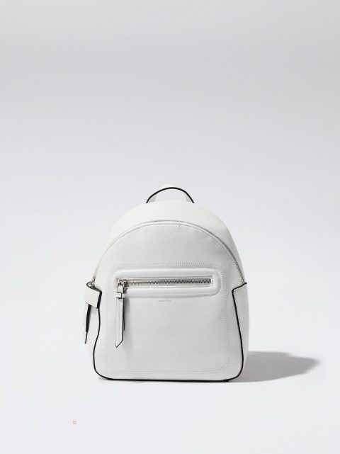 Batohy Parfois Backpack With Detachable Coin Purse Damske Biele | SK-VQ6132897