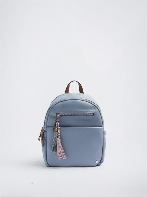 Batohy Parfois Everyday With Pendant Damske Modre | SK-JR0651487