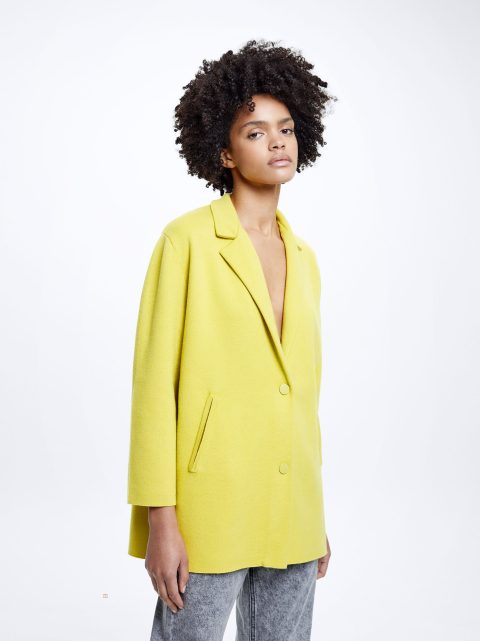 Blejzre Parfois Knit Damske Žlté | SK-OF0524981