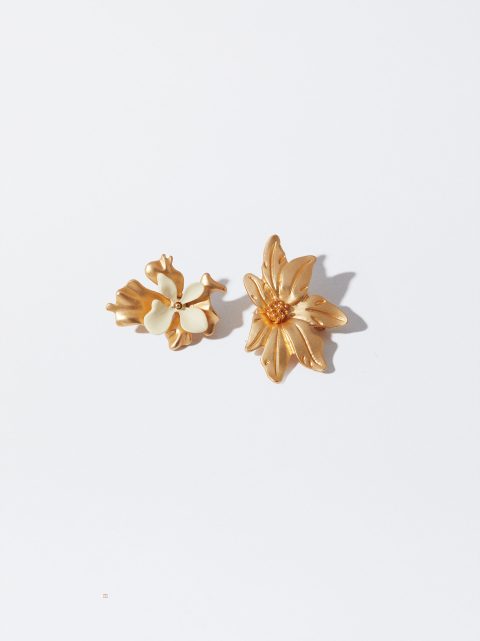 Brošne Parfois Set Ofes With Flowers Damske Béžové | SK-JL4312065