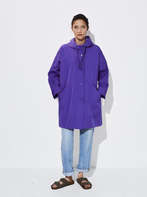 Bundy Parfois Parka With Pockets And Hood Damske Nachový | SK-JZ1340726
