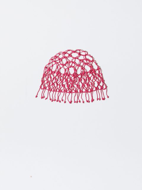 Caps Parfois Adjustable Beaded Damske Ruzove | SK-OY6437159