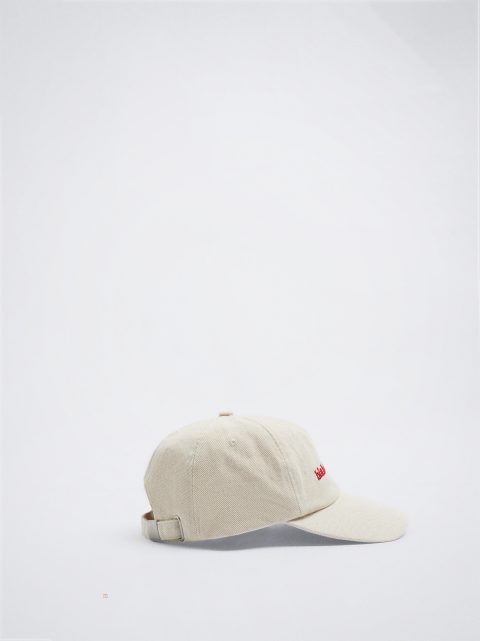 Caps Parfois Denim Damske Béžové | SK-CU4625983