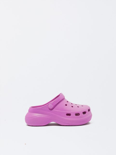 Clogsy Parfois Rubberised Damske Ruzove | SK-YD9650187