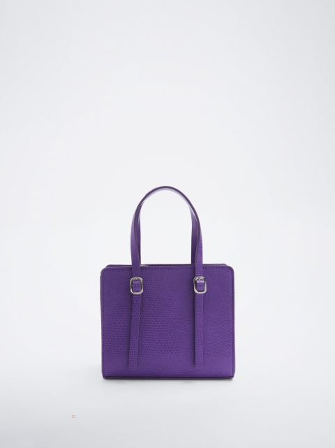 Crossbody Kabelka Parfois Animal Embossed Damske Nachový | SK-VU4973125