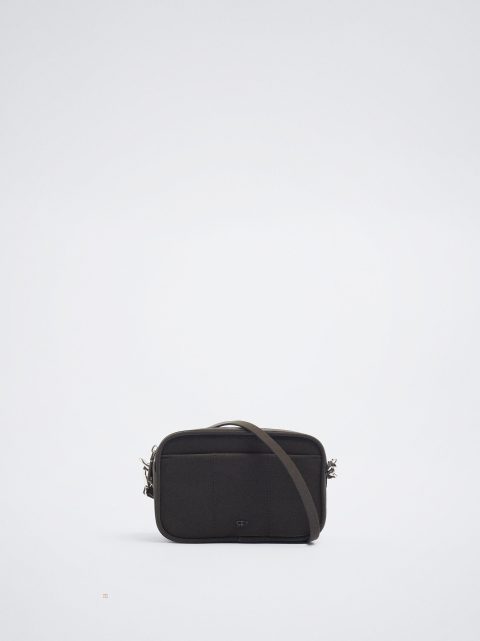 Crossbody Kabelka Parfois Basic Damske Čierne | SK-TE2857163