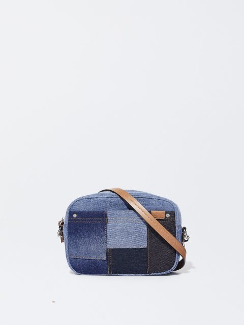 Crossbody Kabelka Parfois Denim Damske Modre | SK-UC7061523