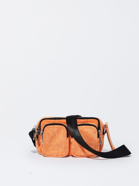 Crossbody Kabelka Parfois Denim Damske Oranžové | SK-ZD9584037
