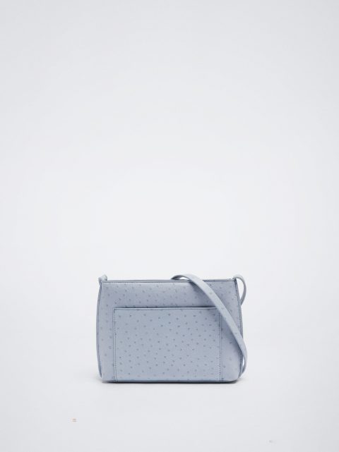 Crossbody Kabelka Parfois Embossed Damske Modre | SK-KO4850317