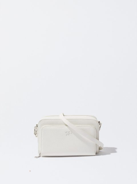 Crossbody Kabelka Parfois Everyday Damske Biele | SK-VA7385120