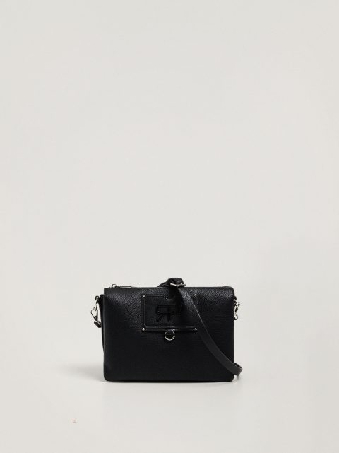 Crossbody Kabelka Parfois Everyday Damske Čierne | SK-WN5641302