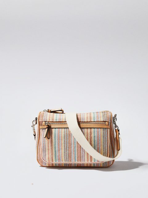Crossbody Kabelka Parfois Fabric Damske Koralove | SK-QK8243176