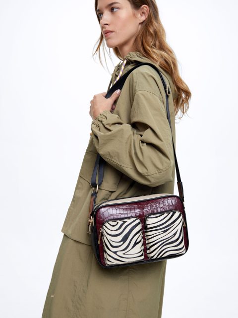 Crossbody Kabelka Parfois Fur Damske Viacfarebný | SK-YE2471035