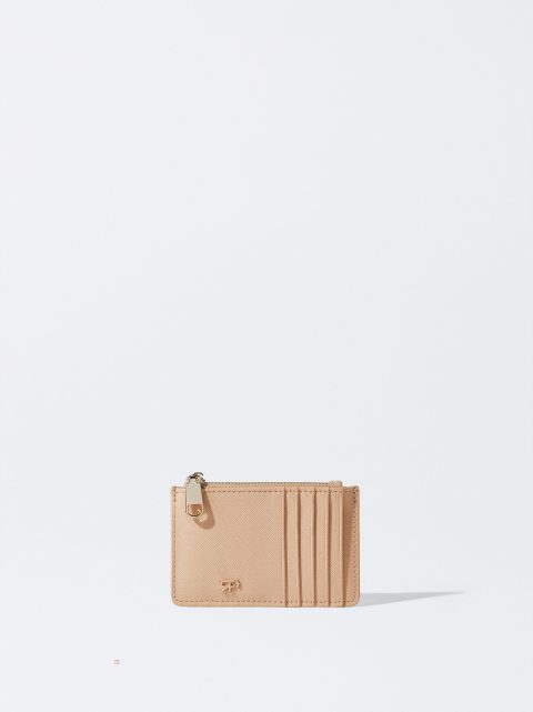 Držiteľ Karty Parfois Basic Damske Béžové | SK-LD2643190