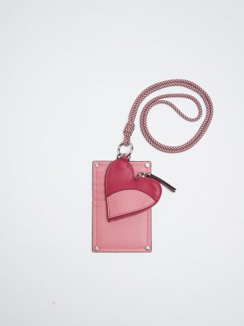 Držiteľ Karty Parfois Card Holder With Heart Damske Ruzove | SK-BW2853064