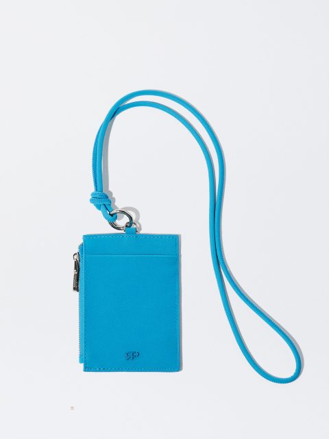Držiteľ Karty Parfois Card Holder With Remienkove Damske Modre | SK-MD2934068