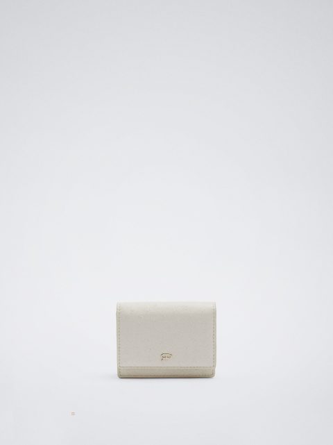 Držiteľ Karty Parfois Embossed Damske Béžové | SK-QK0761382