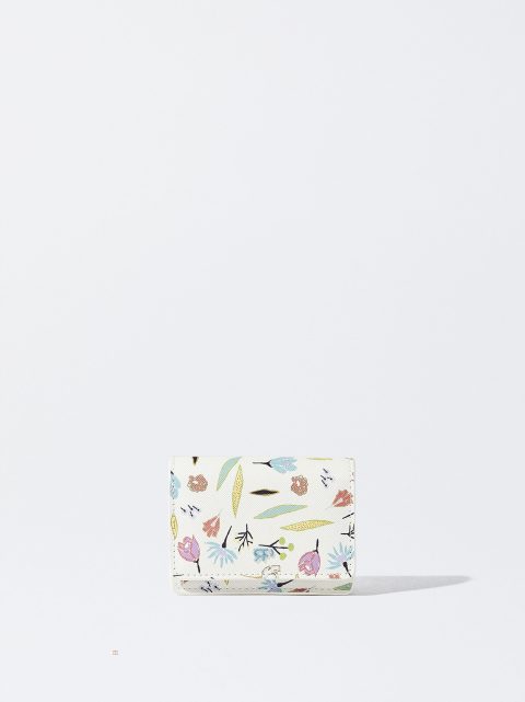 Držiteľ Karty Parfois Floral Print Damske Viacfarebný | SK-NF0468932