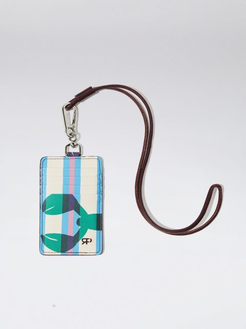Držiteľ Karty Parfois Printed With Handle Damske Modre | SK-EY3824591