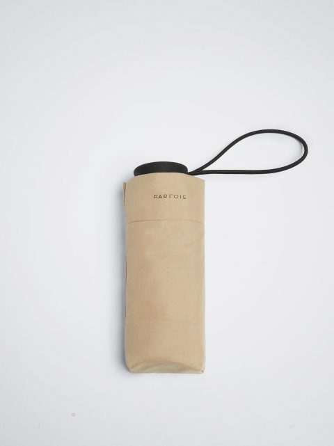 Dáždniky Parfois Small Folding Damske Béžové | SK-SO4096732