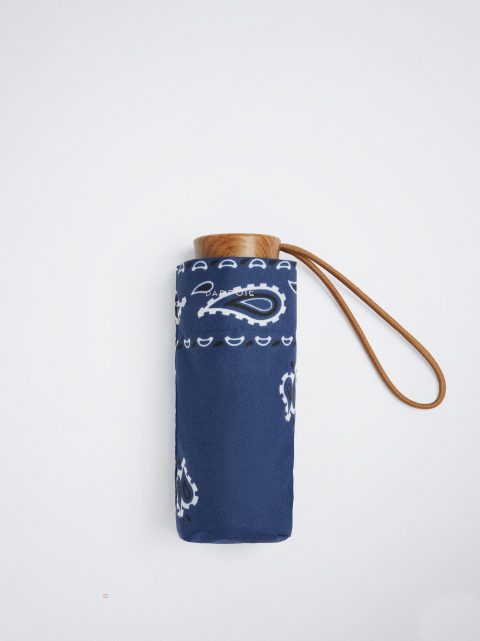 Dáždniky Parfois Small Printed Damske Námornícka Modrá | SK-JR2635817