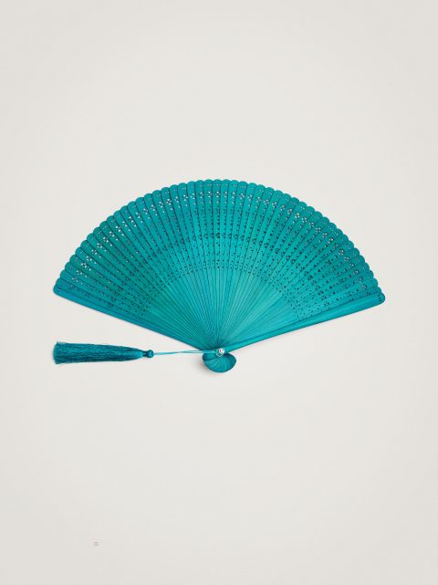 Fans Parfois Bamboo Perforated Damske Modre | SK-EG1093865
