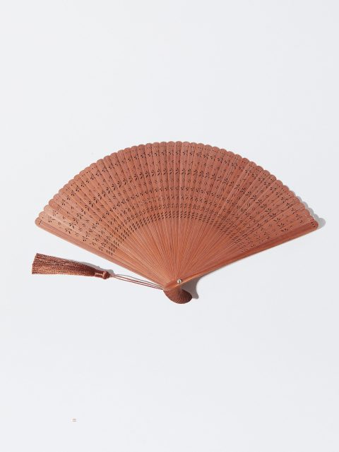 Fans Parfois Bamboo Perforated Damske Oranžové | SK-FN7519028