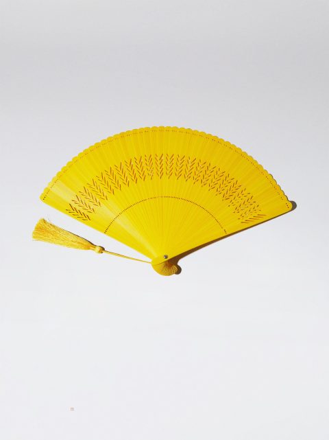 Fans Parfois Bamboo Perforated Damske Žlté | SK-BA3897016