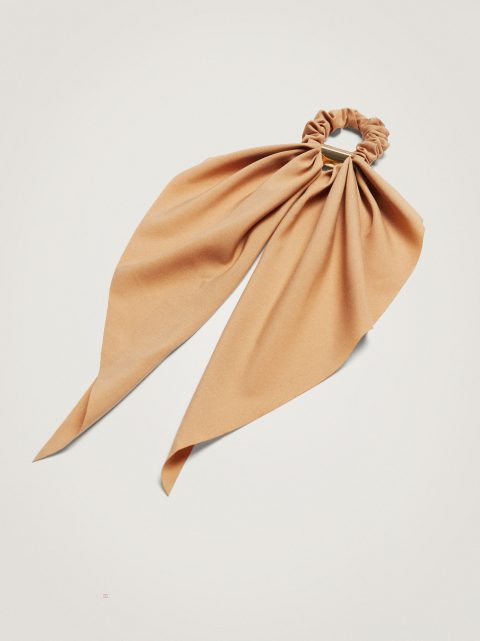 Gumičky Do Vlasov Parfois Scrunchie With A Bow Damske Béžové | SK-RP2487506