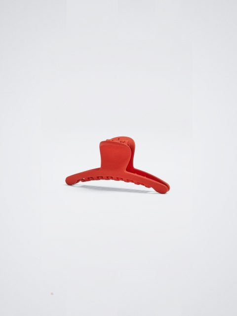 Hair Claw Parfois Damske Tmavo Červené | SK-RZ5864932
