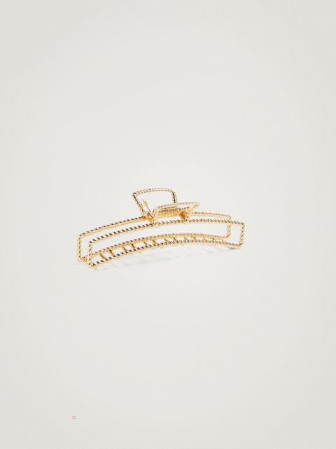 Hair Claw Parfois Golden Hairgrip Damske Zlate | SK-NC1769452