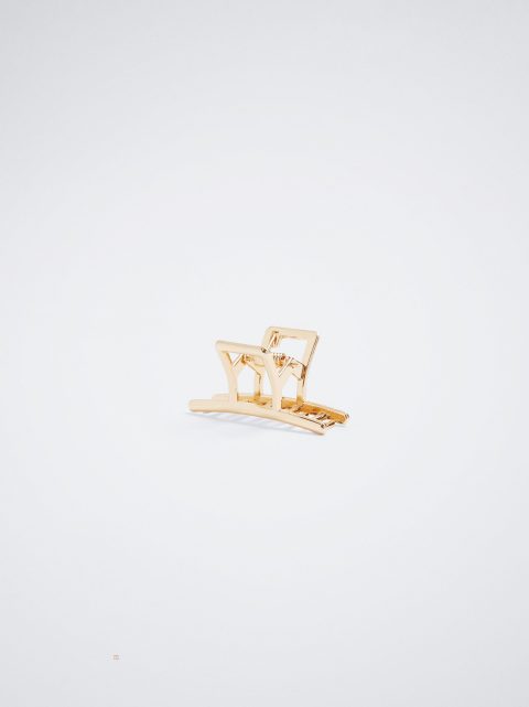 Hair Claw Parfois Golden Hairgrip Damske Zlate | SK-QC3598072