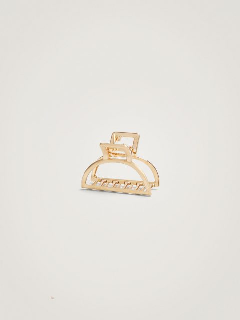 Hair Claw Parfois Golden Hairgrip Damske Zlate | SK-SI5873620