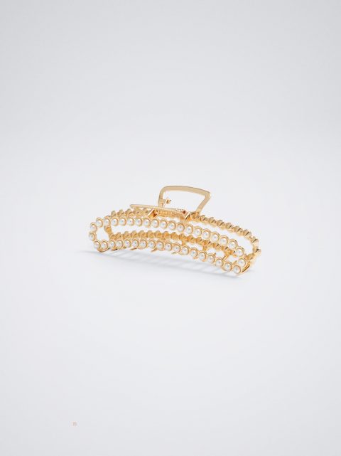 Hair Claw Parfois Hair Claw With With Pearls Damske Biele | SK-AG6930512