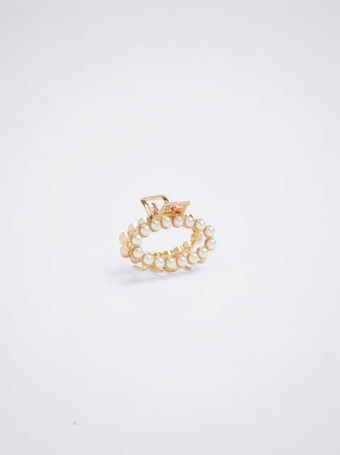 Hair Claw Parfois Hair Claw With With Pearls Damske Biele | SK-IS1759042