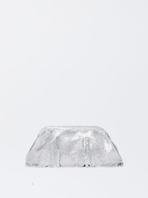 Kabelky Parfois Mesh Fabric Party Damske Strieborne | SK-HO6789024