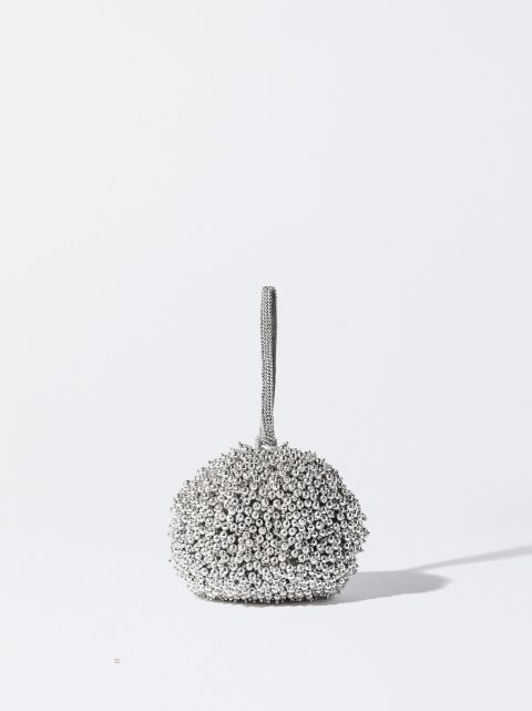 Kabelky Parfois Party With Beads Damske Strieborne | SK-NL0253817