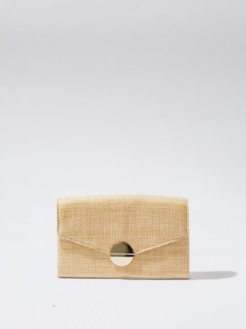 Kabelky Parfois Straw Damske Béžové | SK-KW8620731