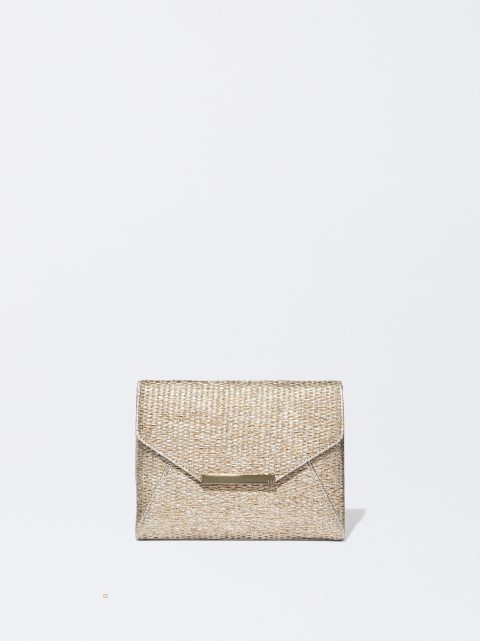 Kabelky Parfois Straw Damske Zlate | SK-VC1043529