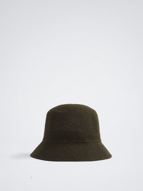 Klobuky Parfois Pletené Bucket Damske Zelene | SK-QA6243571
