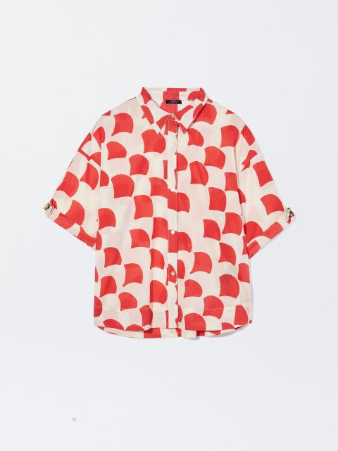 Kosele Parfois Bavlnene Printed Damske Viacfarebný | SK-HL3950824