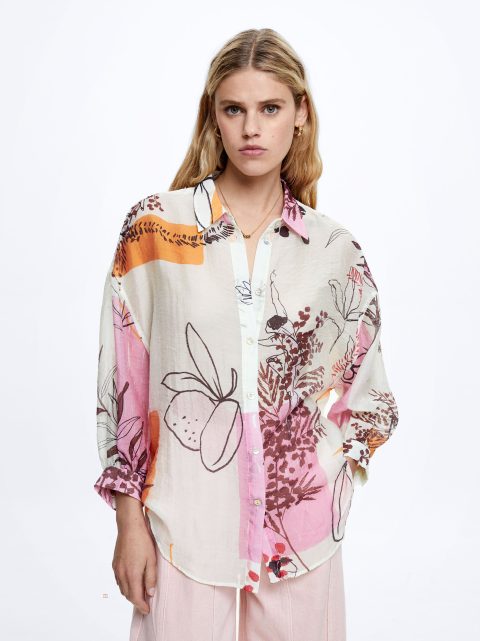 Kosele Parfois Lyocell Printed Damske Viacfarebný | SK-ZW3142789