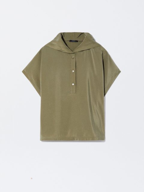 Kosele Parfois S Kapucňou Loose-Fitting Damske Hnedožltý | SK-HG9784120