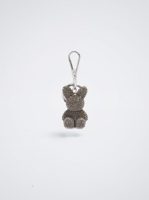 Kľúčenka Parfois Key Ring With Crystals Damske Strieborne | SK-UF3598274
