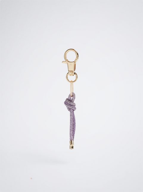 Kľúčenka Parfois Key Ring With Strass Damske Nachový | SK-FO8496521