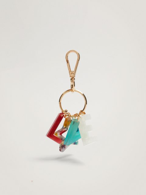 Kľúčenka Parfois Love Key Chain Damske Viacfarebný | SK-SX2439670