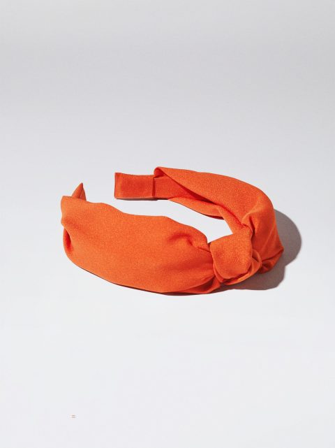 Latkove Celenky Parfois Siroke Topanky With Knot Damske Oranžové | SK-UY4187906