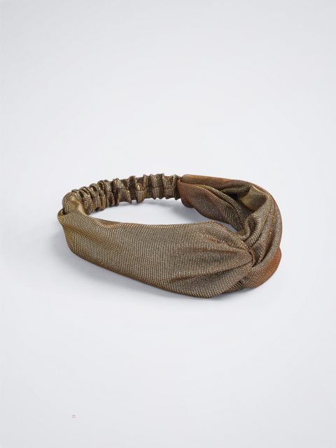 Latkove Celenky Parfois Strass Turban-Štýl Damske Zlate | SK-MB9431678