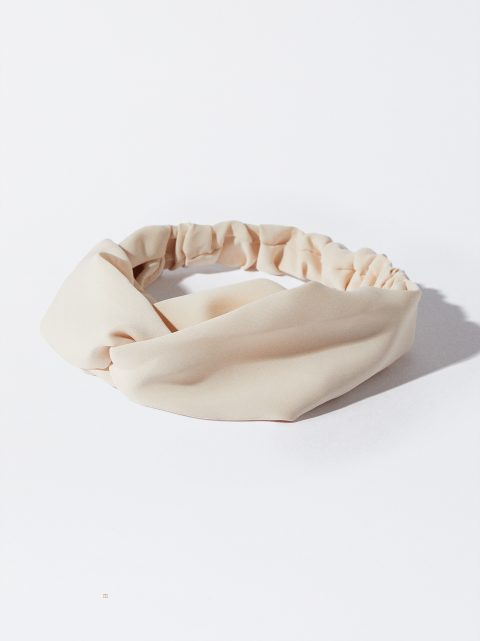 Latkove Celenky Parfois Turban-Štýl Damske Béžové | SK-EB3789246